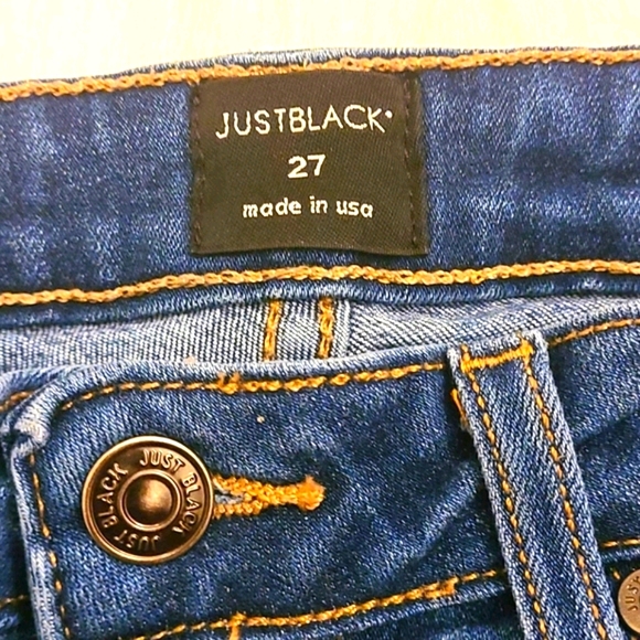 JustBlack Jeans Size 27 - Picture 3 of 7